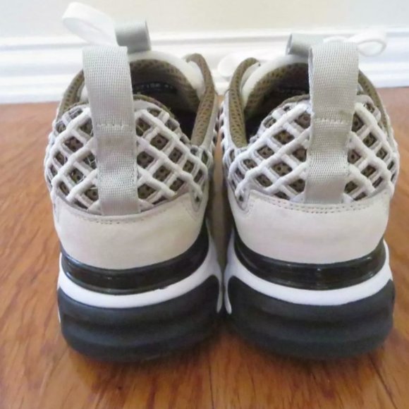 CHANEL 2021 Cruise Collection Quilted Ercu Embroidered CC Trainers Sneakers - Picture 5 of 10